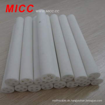 MICC 3 * 6 * 22mm ein Loch 95% Aluminiumoxid Keramik Schraube Isolator